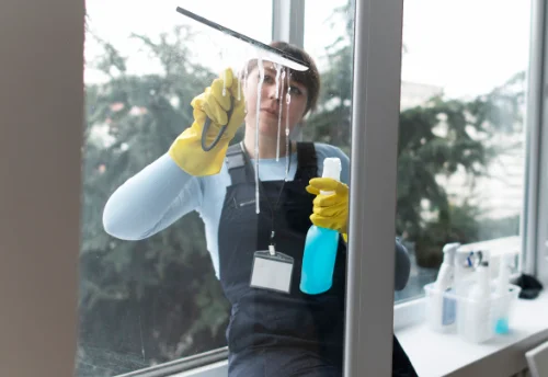 Nettoyage de vitres intérieures et extérieures à Fauroux